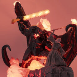 A Gyűrűk Ura - Balrog és Gandalf csatája 3D hangulatvilágítás