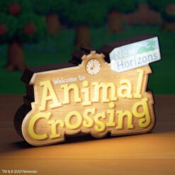 Animal Crossing logo hangulatvilágítás