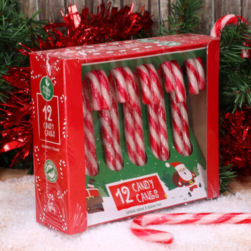 Candy Canes Christmas box 12 darabos candy cane szett