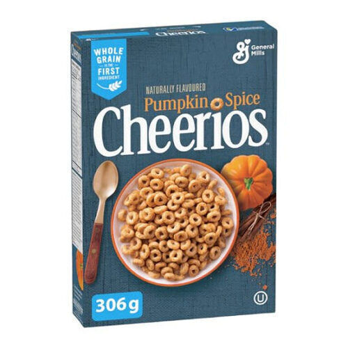 Cheerios Pumpkin Spice sütőtök ízű gabonapehely 306g