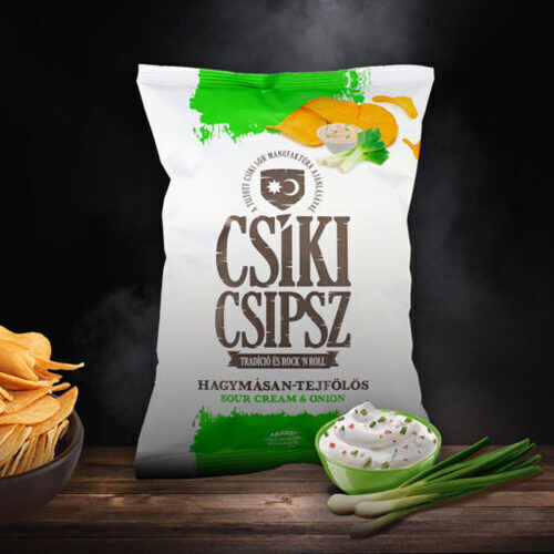 Csíki hagymásan-tejfölös csipsz 50g
