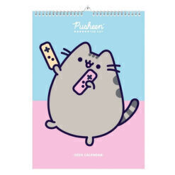 Cuki Pusheen Cica felakasztható falinaptár 2024