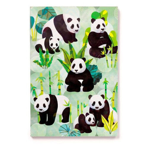 Cuki pandás jegyzetfüzet