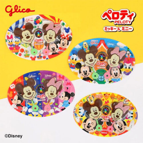 Glico Mickey és Minnie egér csokinyalóka 19g