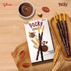 Glico Pocky csokis-mandulás ropi 36g