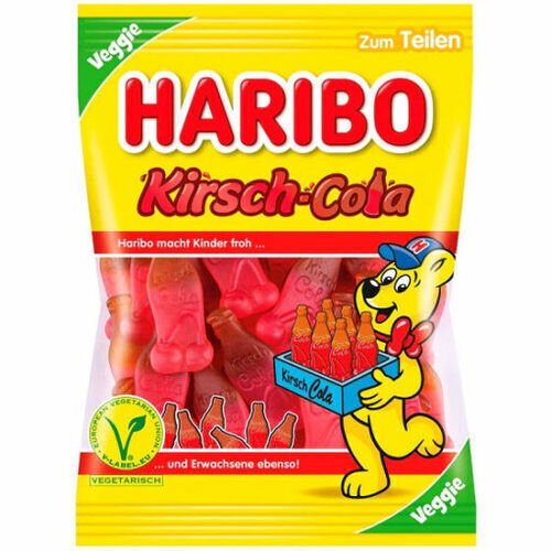 Haribo Kirsch-Cola gumicukor 175g