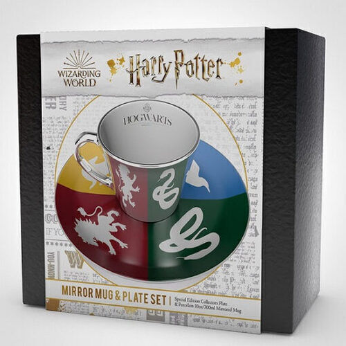 Harry Potter házak tükör bögre alátéttel