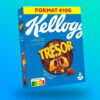 Kelloggs Tresor tejcsokis gabonapehely 410g