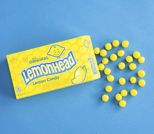 Lemonhead citromos cukorka 142g