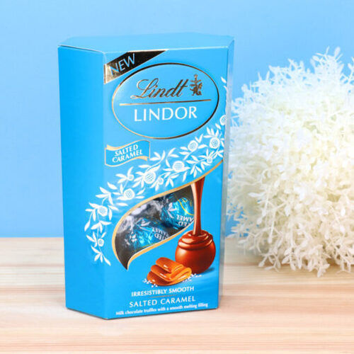 Lindt Lindor Salted Caramel sós karamell ízű bonbon 200g