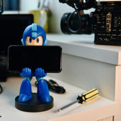 Mega Man telefon és konzol kontroller tartó figura töltéshez