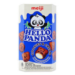 Meiji Hello Panda Cookies and Cream ízű keksz 42g