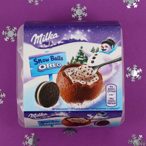 Milka Oreo Snow Balls - 112g