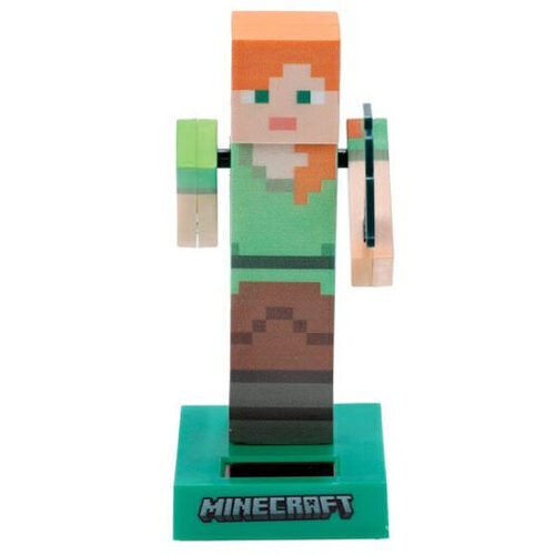 Minecraft Alex napelemes figura