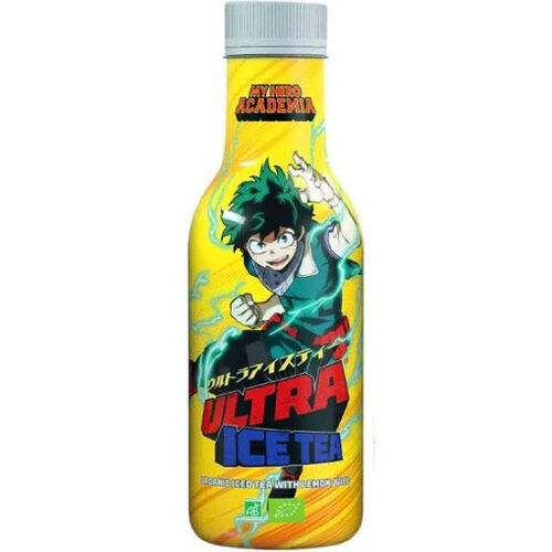 My Hero Academia Ultra Ice Tea Lemon Flavour Izuku citrom ízben 500ml