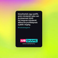 No Shame XXL ivós kártyajáték