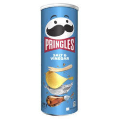 Pringles Salt and Vinegar sós ecetes ízesítésű chips 165g