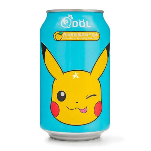 Qdol Pokemon Pikachu citrusos szénsavas üdítőital 330ml