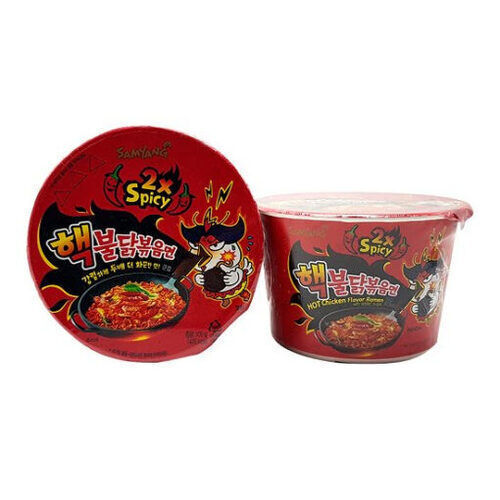 SamYang Buldak 2x Spicy Hot Chicken csípős csirkés ramen tálban 105g