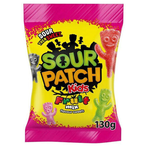 Sour Patch Kids Fruit mix gyümölcsös savanyú gumicukor 130g