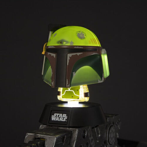 Star Wars Boba Fett 3D ikon hangulatvilágítás