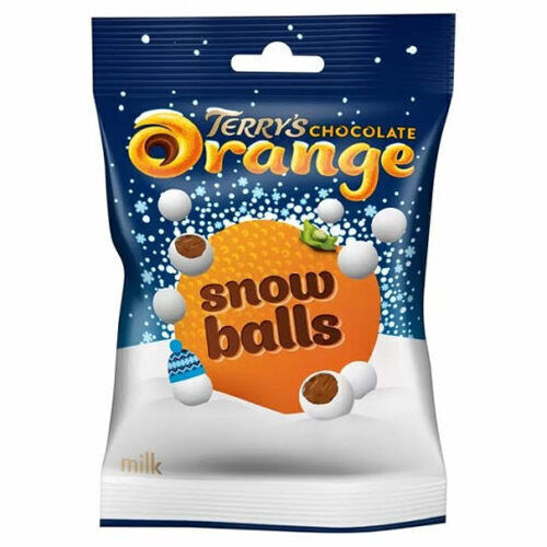 Terrys Orange Snow Balls narancsos csokihógolyók 70g