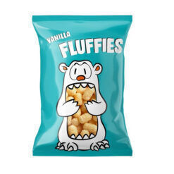 Vanilla Fluffies puffasztott kukorica 100g