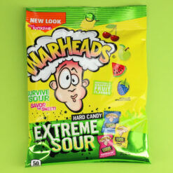 Warheads Extreme Sour extrém savanyú keménycukorka válogatás 28g