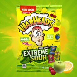 Warheads Extreme Sour extrém savanyú keménycukorka válogatás 28g