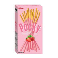 Glico Pocky Strawberry eper krém bevonatú ropi 43g