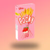 Glico Pocky Strawberry eper krém bevonatú ropi 43g