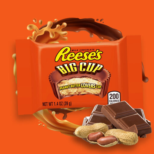 Reeses Big Cup mogyoróvajas desszert 39g Szavatosággi idő: 2024-01-31