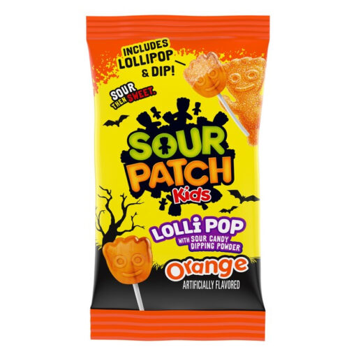 Sour Patch Kids Lollipop nyalóka savanyú mártogó porral 15g Szavatossági idő: 2024-01-24