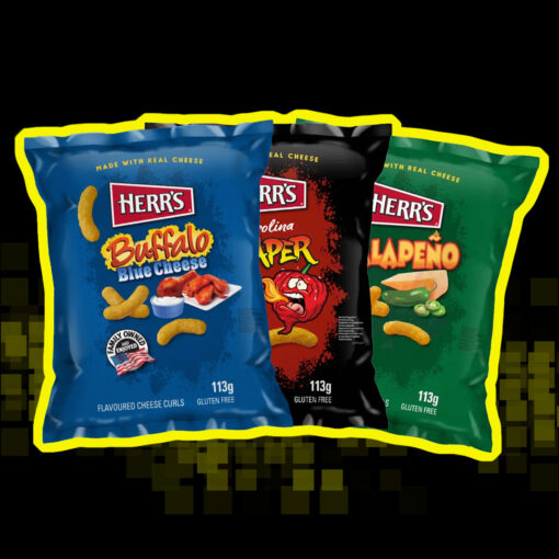 3 db-os Herrs Chips csomag