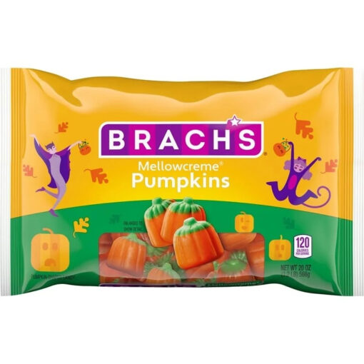 Brachs Mellowcreme Pumpkins cukorkák 566g Szavatossági idő: 2024-02-29