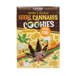 Euphoria High Cannabis csokoládés cookies  100g