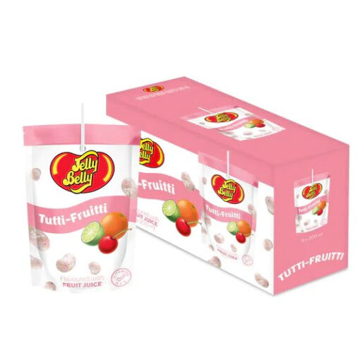 Jelly Belly Tutti-Frutti drinkbag tutti-frutti ízű tasakos üdítő 200ml