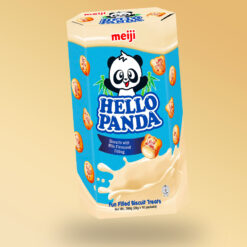 Meiji Hello Panda vanília krémmel töltött keksz 45g