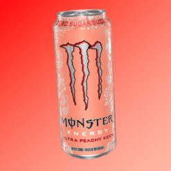 Monster Ultra Peachy Keen barack ízű cukormentes energiaital 473ml