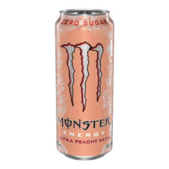 Monster Ultra Peachy Keen barack ízű cukormentes energiaital 473ml