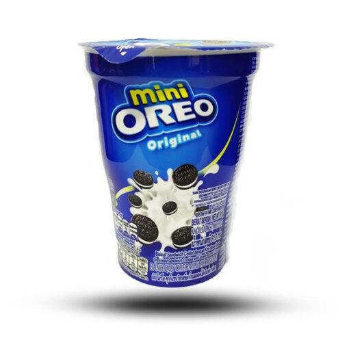 Oreo Mini Original vaníliás kekszek pohárban 61