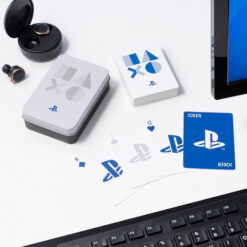 Playstation PS5 fehér francia kártya