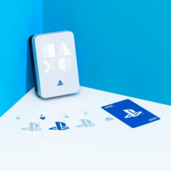 Playstation PS5 fehér francia kártya