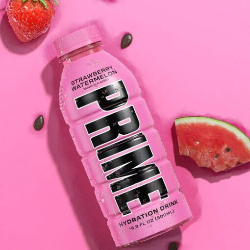 Prime Hydration Strawberry Watermelon USA eper és görögdinnye ízű sportital 500ml