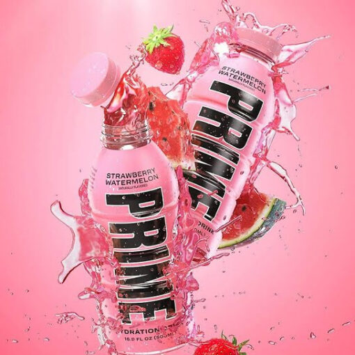 Prime Hydration Strawberry Watermelon USA eper és görögdinnye ízű sportital 500ml