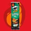 Pringles Scorchin Sour Cream and Onion hagymás tejfölös chips 158g