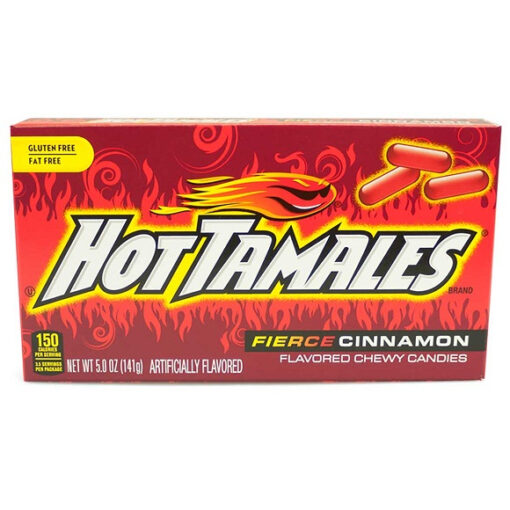 Hot Tamales fahéjas cukorka 141g