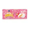AB Jelly Cookies Eperízű Tejes mázas keksz mogyoróvajjal és eperzselé darabokkal 96g