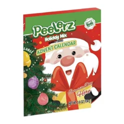 Amos Peelerz Gummy Adventure Calendar Christmas gumicukor adventi naptár 140g – 2. kép