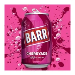 Barr Cherryade Zero cseresznye ízű szénsavas üdítőital 330ml